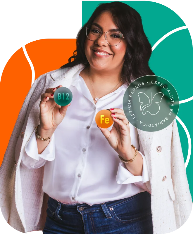 Letícia Barros, nutricionista especialista em cirurgia bariátrica